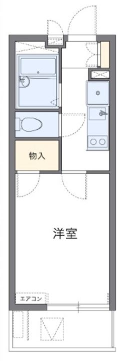 神奈川県川崎市中原区市ノ坪(マンション)の賃貸物件の間取り