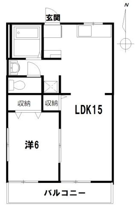 セフィラSUGI【Wi-Fi対応】の間取り