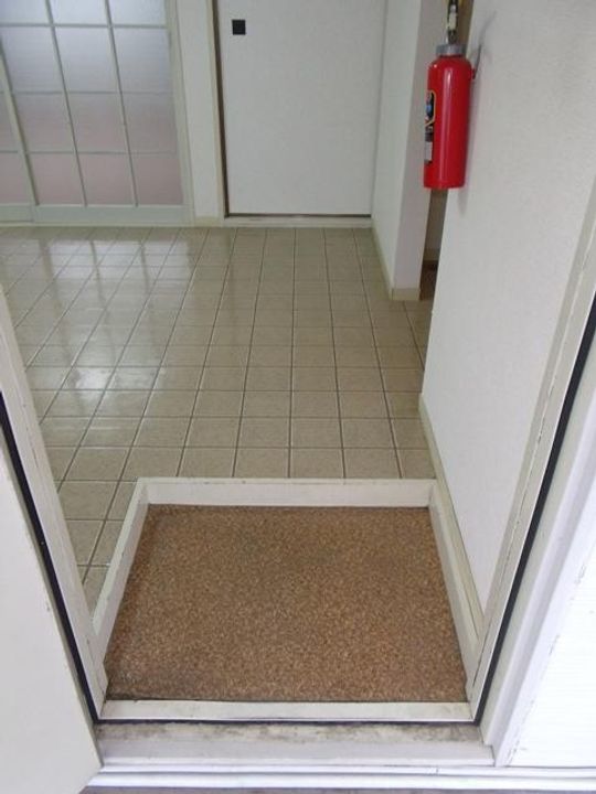 メゾンドゥ55の玄関