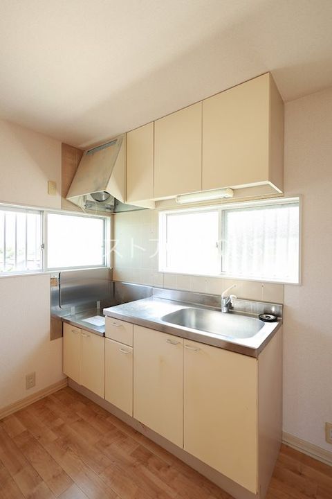 神奈川県愛甲郡愛川町半原(アパート)の賃貸物件のキッチン