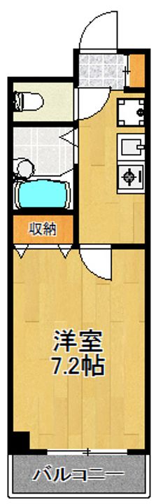 神奈川県川崎市幸区矢上(マンション)の賃貸物件の間取り