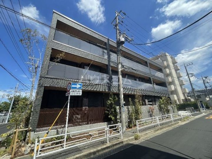 神奈川県川崎市中原区下新城1(マンション)の賃貸物件の外観