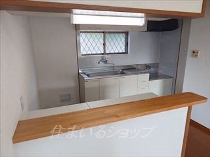 広島県広島市安佐北区深川1(一戸建)の賃貸物件のキッチン