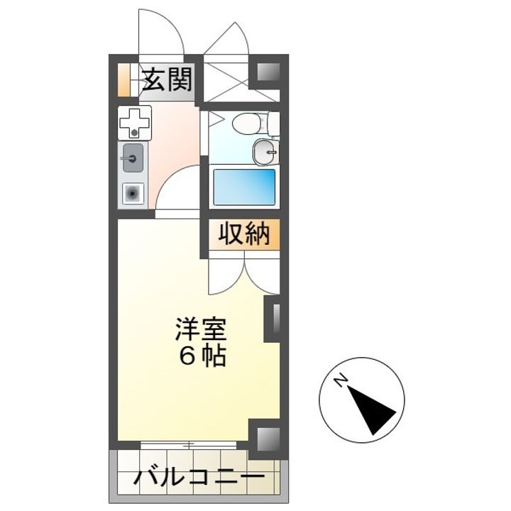 共立リライアンス八王子IIの間取り