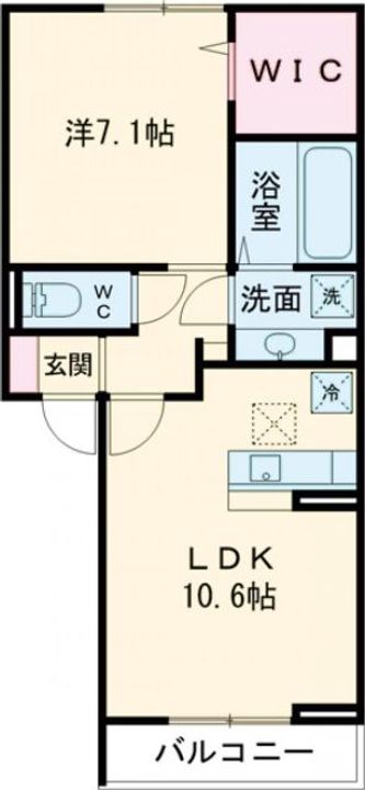 トリア テュラーの間取り