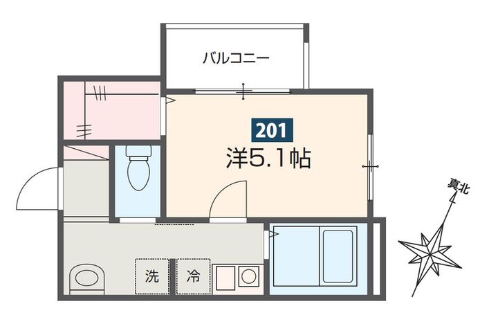 ハレアカラ東浦和の間取り