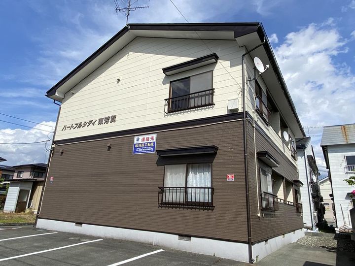ハートフルシティ東芳賀の外観