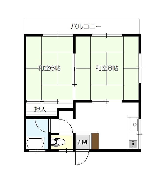 ハイム笠松の間取り