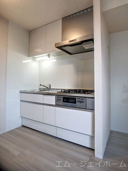 滋賀県東近江市五個荘竜田町(アパート)の賃貸物件のキッチン