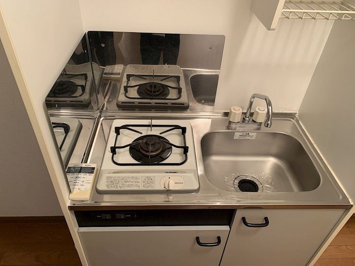 神奈川県秦野市平沢(アパート)の賃貸物件のキッチン