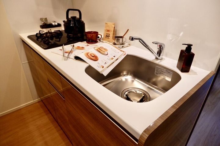 東京都江東区塩浜2(マンション)の賃貸物件のキッチン