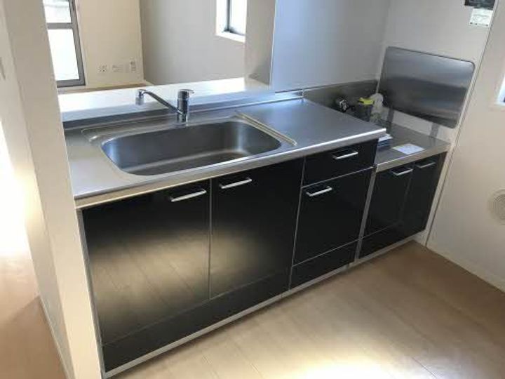 新潟県三条市嘉坪川2(アパート)の賃貸物件のキッチン