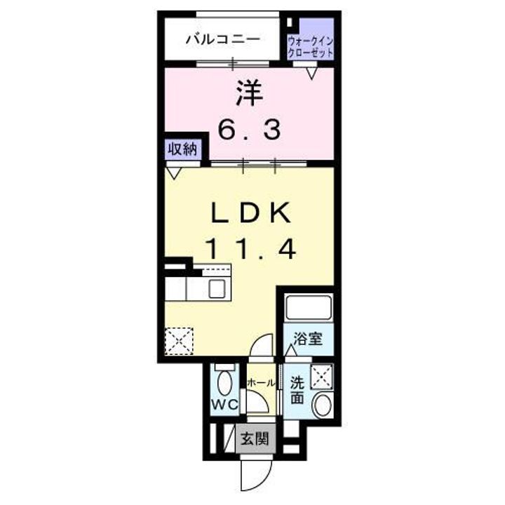 アガベの間取り