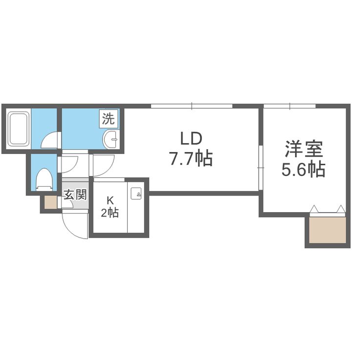 ツインパティオIの間取り