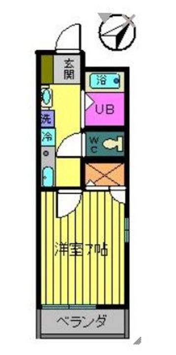 オオサワハイツの間取り