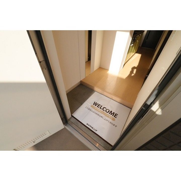 アクアベルの玄関