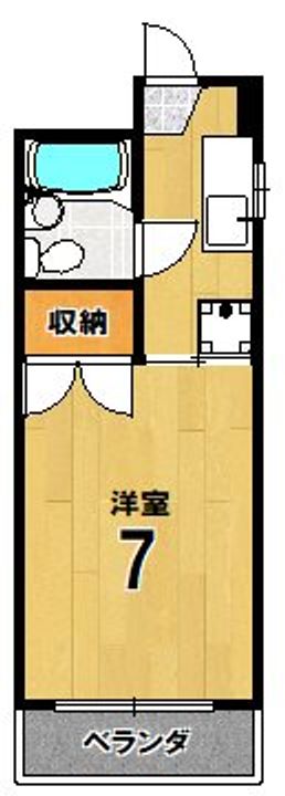 北白川ベリタスの間取り
