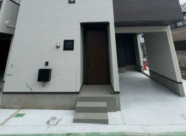 千葉県市川市市川3(一戸建)の賃貸物件の玄関