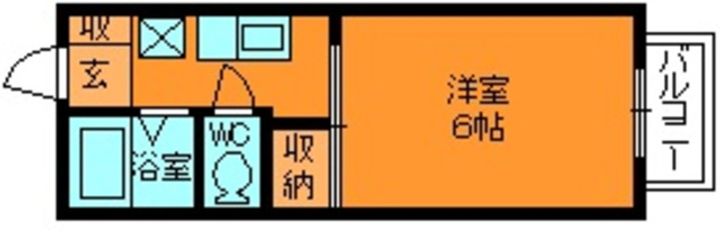 サムハイツの間取り