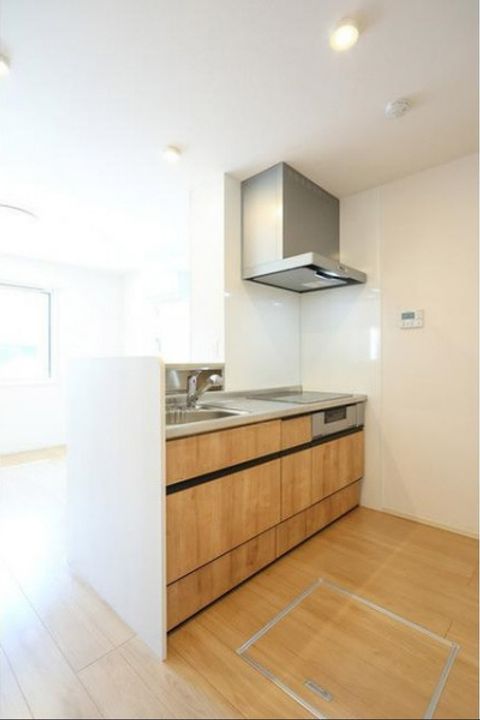 大阪府豊中市上新田1(アパート)の賃貸物件のキッチン
