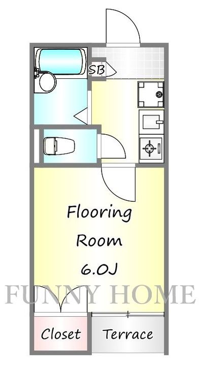 東京都世田谷区上馬2(アパート)の賃貸物件の間取り