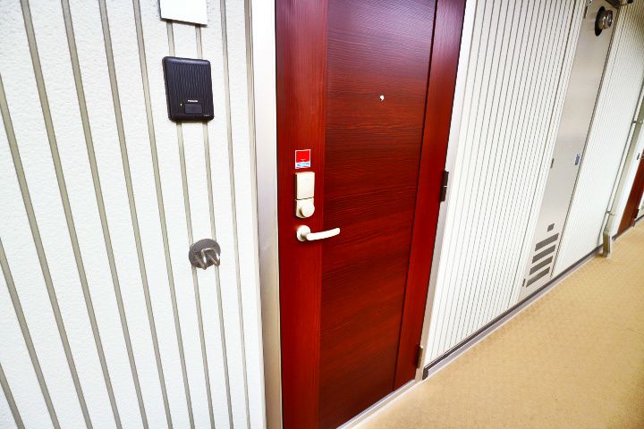 埼玉県越谷市レイクタウン9(アパート)の賃貸物件の玄関