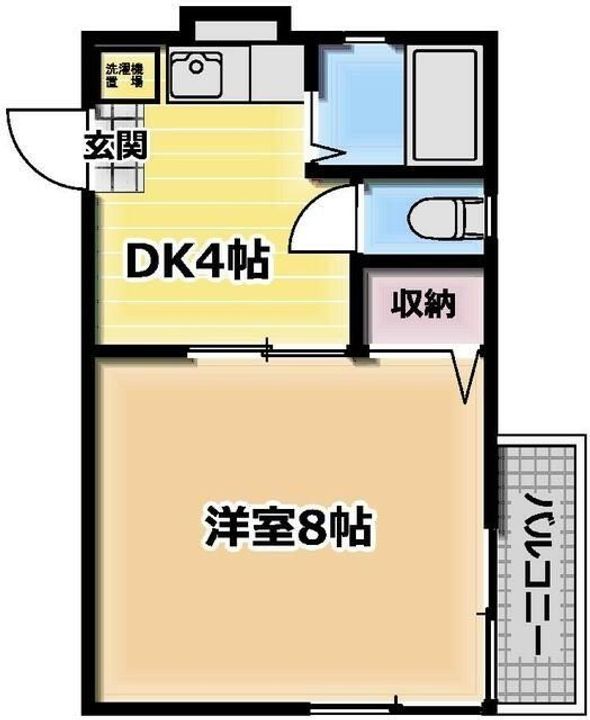 日幸マンション別館の間取り