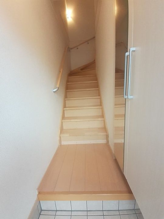 広島県福山市箕島町(アパート)の賃貸物件の玄関