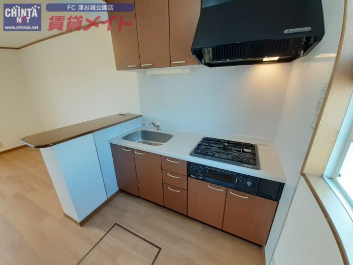 三重県津市芸濃町椋本(一戸建)の賃貸物件のキッチン