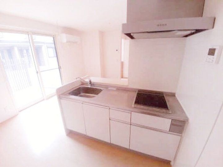 埼玉県吉川市高久2(アパート)の賃貸物件のキッチン