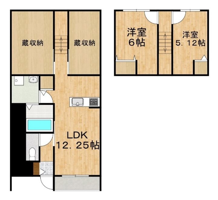 ラ・フレーズの間取り