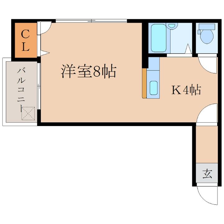 エスポワール華の間取り