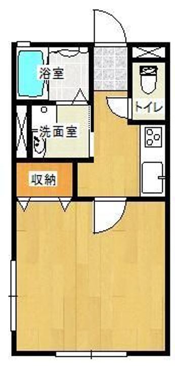 ハイム吉田の間取り