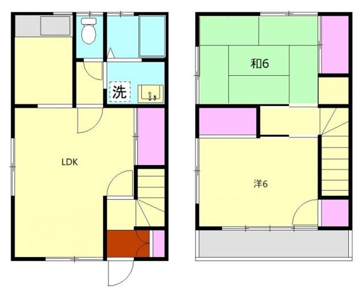 神奈川県小田原市別堀(一戸建)の賃貸物件の間取り