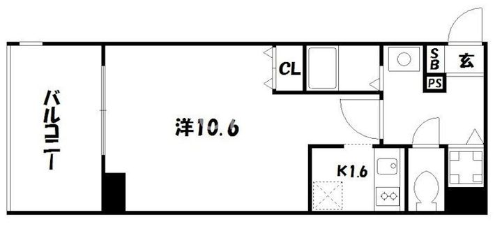 アスヴェル京都御所前IIの間取り