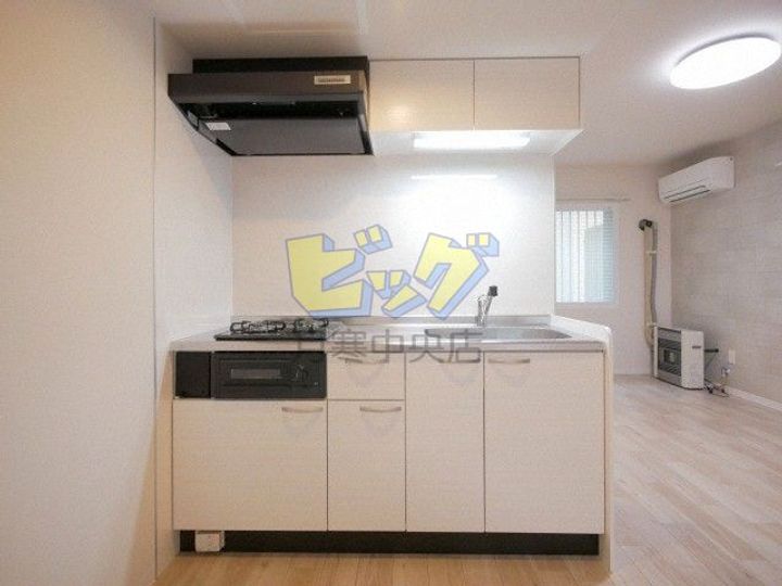 北海道札幌市豊平区平岸三条13(マンション)の賃貸物件のキッチン