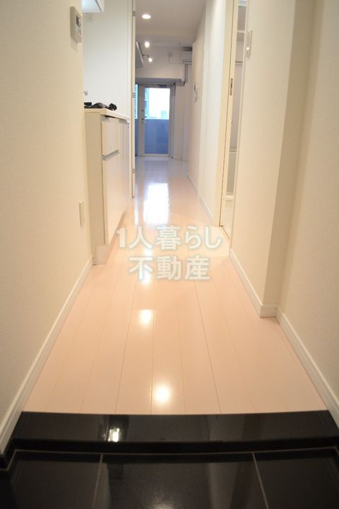 東京都大田区蒲田4(マンション)の賃貸物件の玄関