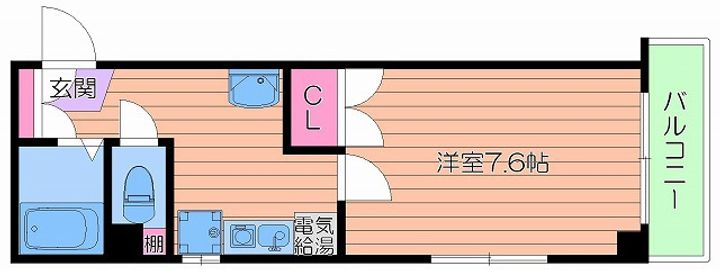 ラ・フォーレ都島北通の間取り