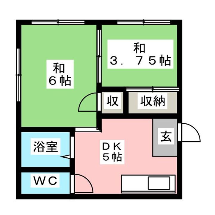 パークビルの間取り