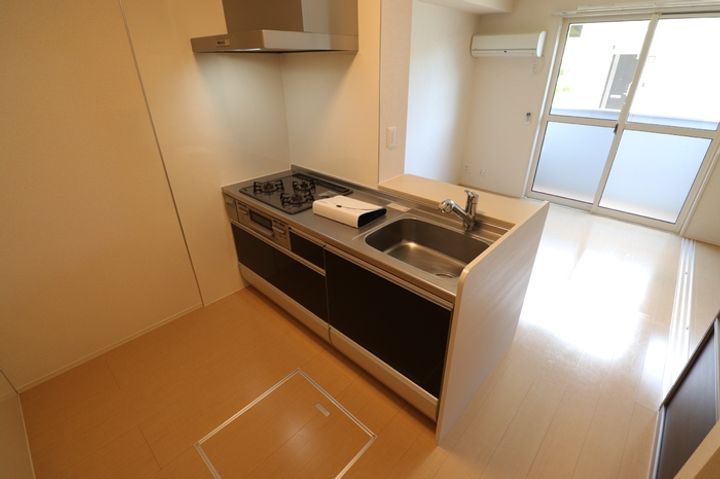 プログレスI A棟のキッチン