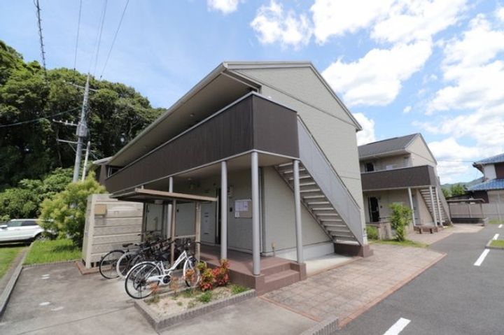 プログレスI A棟の外観