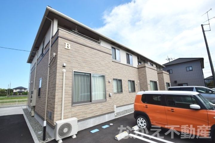 徳島県小松島市大林町字金岡(アパート)の賃貸物件の外観