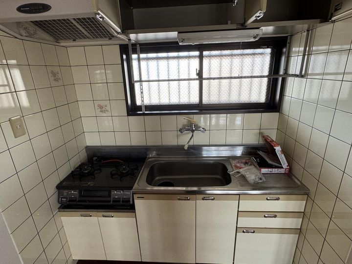 高知県香南市野市町西野(マンション)の賃貸物件のキッチン