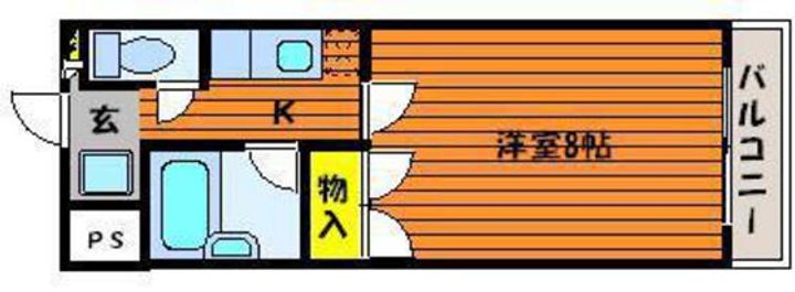 フィオーレK2の間取り