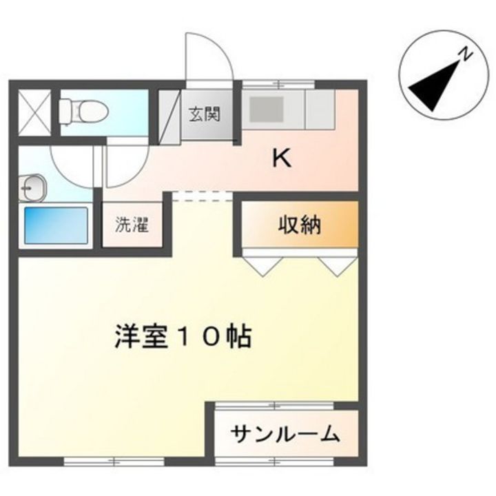 メゾン・ひまわりの間取り