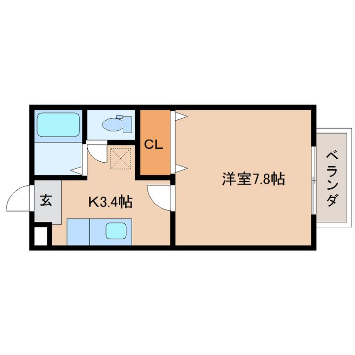 ソフィアMの間取り