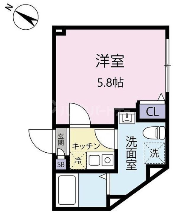 Exentia Motohasunumaの間取り