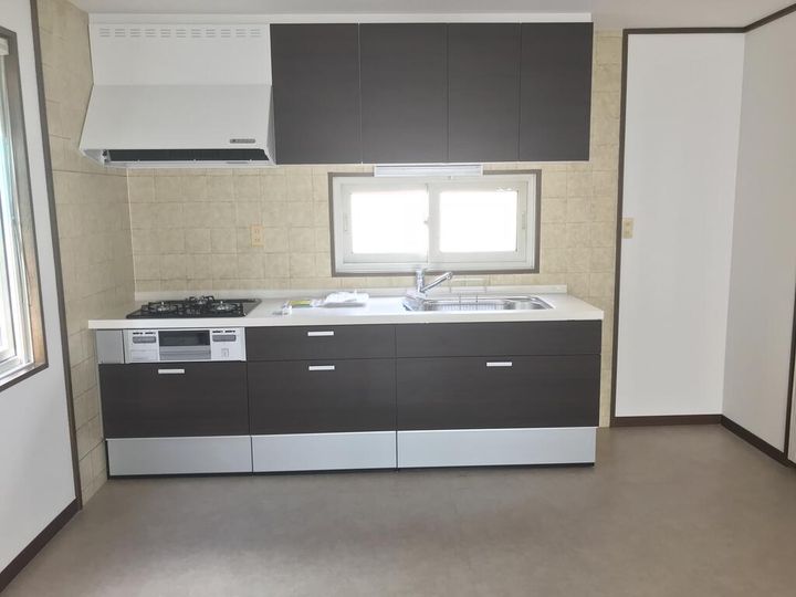 北海道札幌市手稲区前田二条3(一戸建)の賃貸物件のキッチン