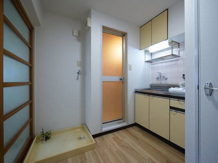 岡山県岡山市北区伊島町3(マンション)の賃貸物件のキッチン