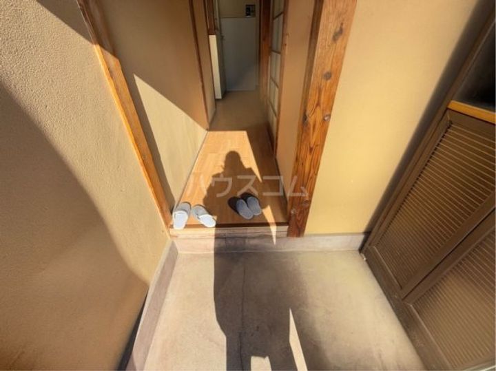 栃木県足利市今福町(一戸建)の賃貸物件の玄関